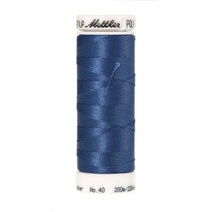 Mettler embroidery thread spool in Marine Blue (3620) - 40wt 200m