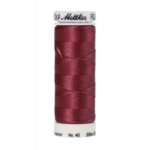 Mettler embroidery thread spool in Mauve (2241) - 40wt 200m