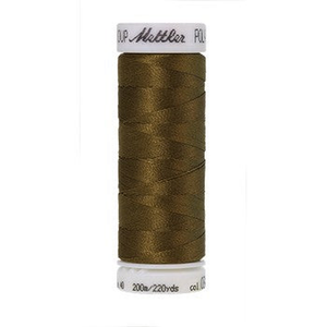 Mettler embroidery thread spool in Moss (0345) - 40wt 200m