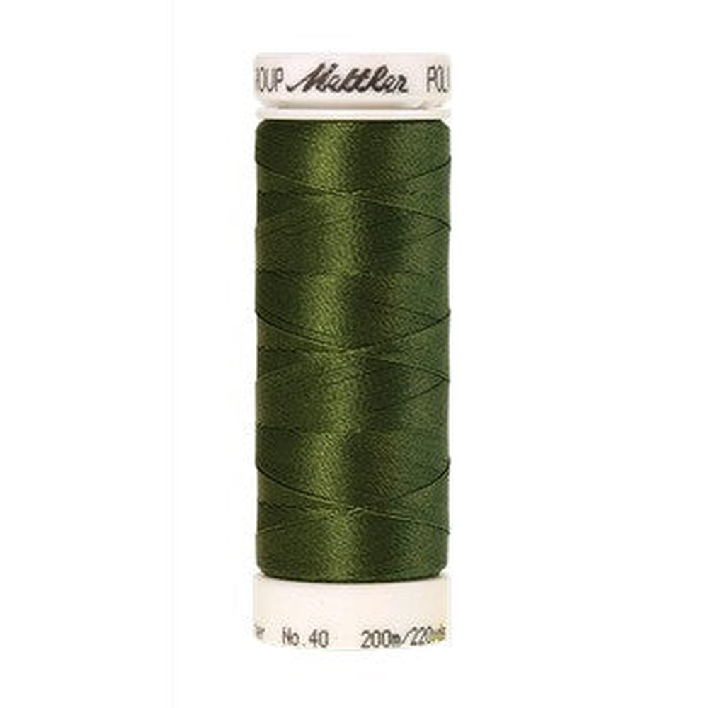 Mettler embroidery thread spool in Moss Green (5934) - 40wt 200m