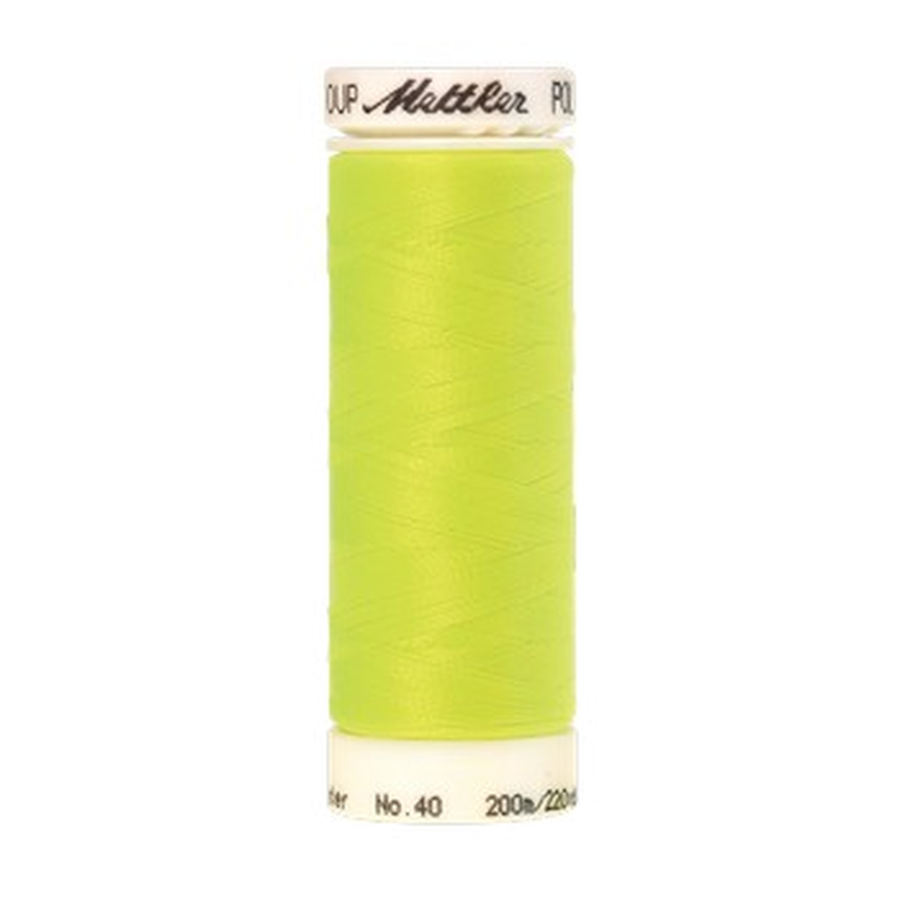Mettler embroidery thread spool in Mountain Dew (6010) - 40wt 200m