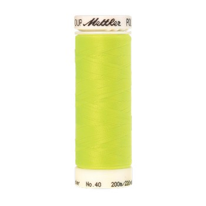 Mettler embroidery thread spool in Mountain Dew (6010) - 40wt 200m