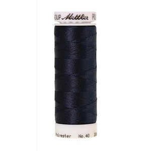 Mettler embroidery thread spool in Navy (3554) - 40wt 200m