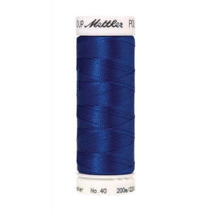 Mettler embroidery thread spool in Nordic Blue (3600) - 40wt 200m
