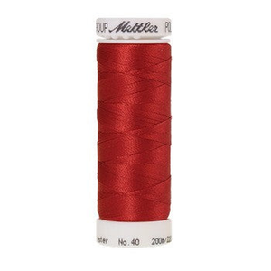 Mettler embroidery thread spool in Not Quite Red (1720) - 40wt 200m