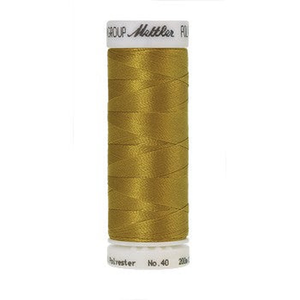 Mettler embroidery thread spool in Ochre (0542) - 40wt 200m