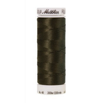 Mettler embroidery thread spool in Olive (6156) - 40wt 200m