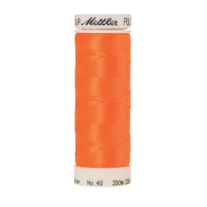 Mettler embroidery thread spool in Orange (1106) - 40wt 200m
