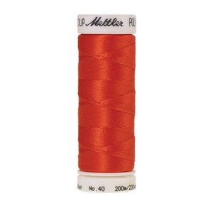 Mettler embroidery thread spool in Paprika (1301) - 40wt 200m