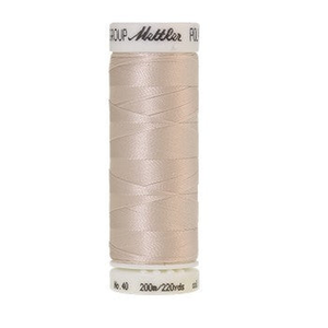 Mettler embroidery thread spool in Pearl (0184) - 40wt 200m