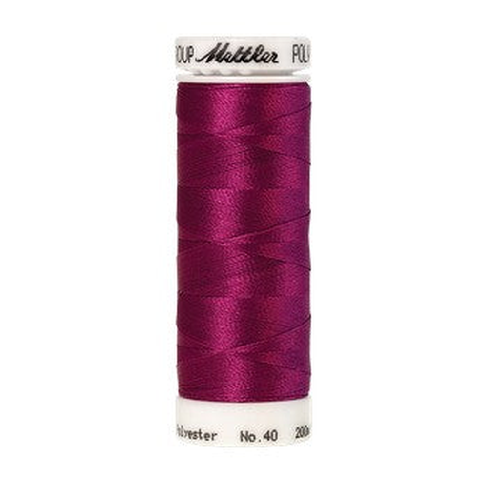 Mettler embroidery thread spool in Peony (2723) - 40wt 200m