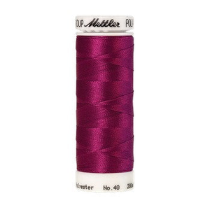Mettler embroidery thread spool in Peony (2723) - 40wt 200m
