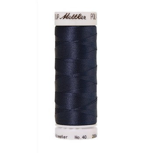 Mettler embroidery thread spool in Prussian Blue (3645) - 40wt 200m