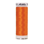 Mettler embroidery thread spool in Pumpkin (1102) - 40wt 200m