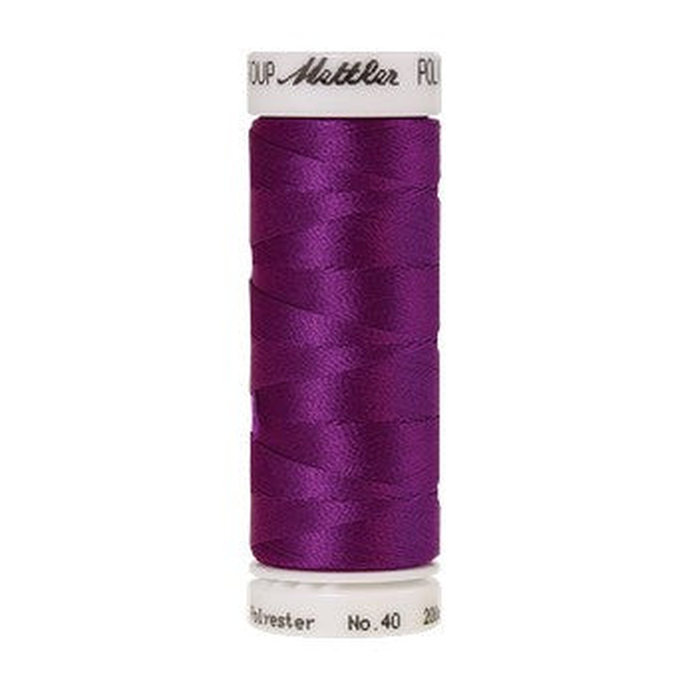 Mettler embroidery thread spool in Purple Passion (2704) - 40wt 200m