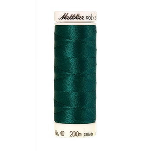 Mettler embroidery thread spool in Rain Forest Green (5005) - 40wt 200m