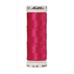 Mettler embroidery thread spool in Raspberry (2320) - 40wt 200m