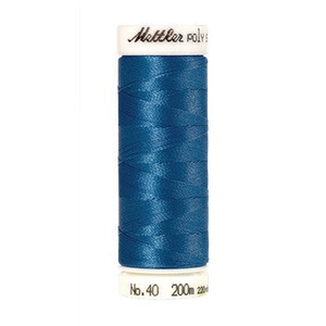 Mettler embroidery thread spool in Reef Blue (3815) - 40wt 200m