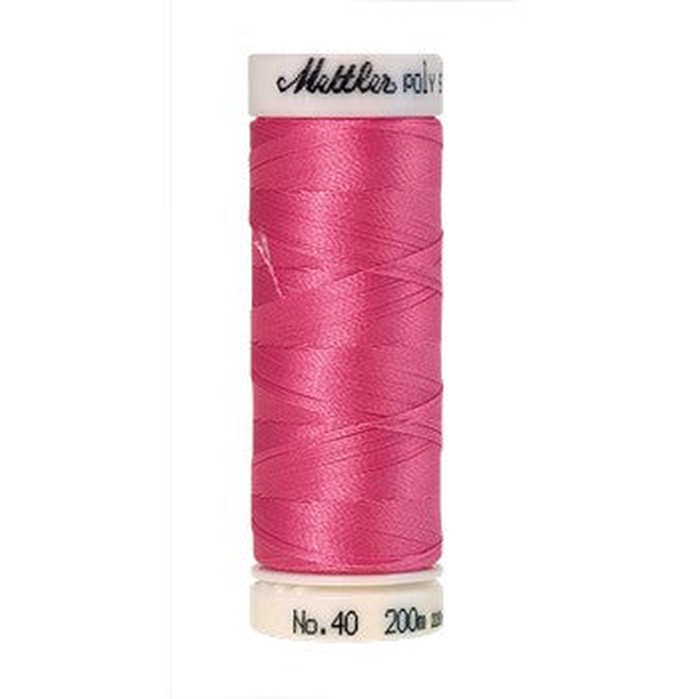 Mettler embroidery thread spool in Rose (2530) - 40wt 200m