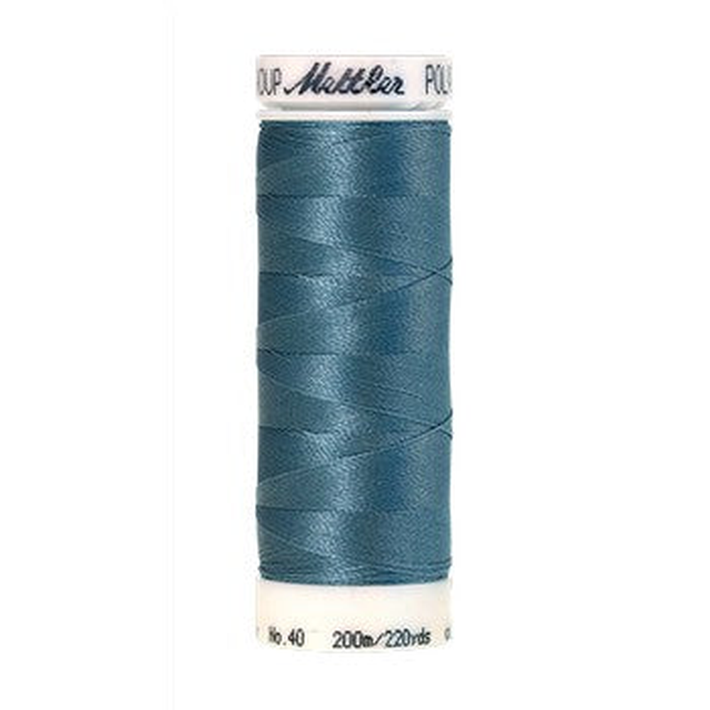 Mettler embroidery thread spool in Rough Sea (4332) - 40wt 200m