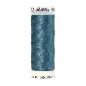 Mettler embroidery thread spool in Rough Sea (4332) - 40wt 200m