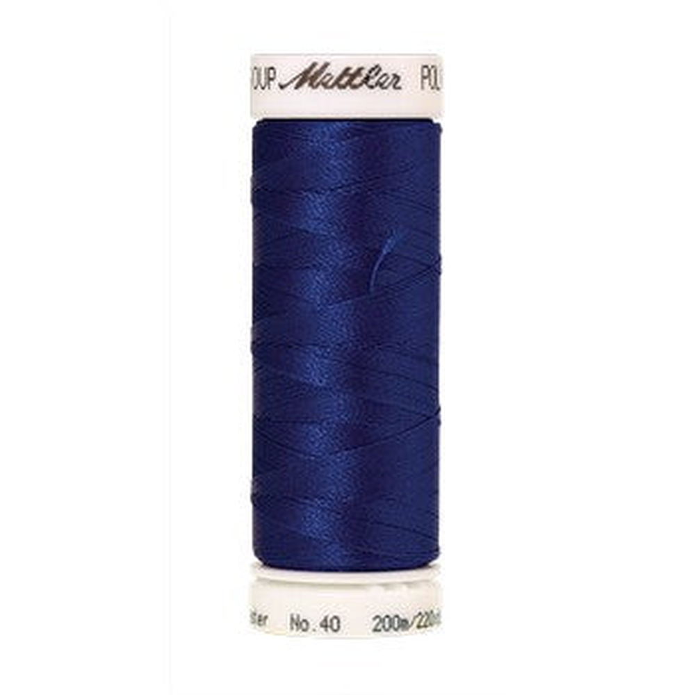 Mettler embroidery thread spool in Royal Blue (3543) - 40wt 200m
