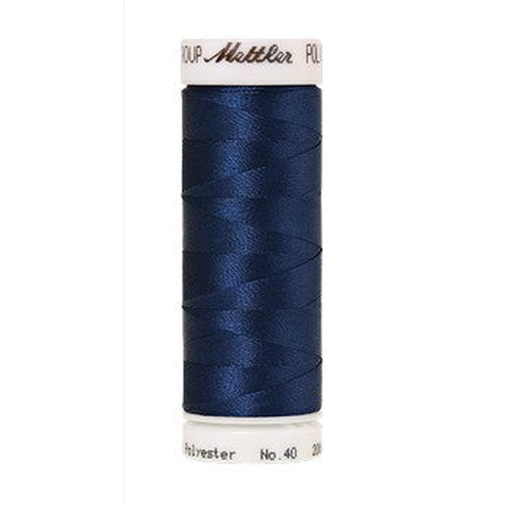 Mettler embroidery thread spool in Royal Navy (3644) - 40wt 200m