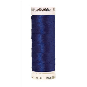 Mettler embroidery thread spool in Sapphire (3544) - 40wt 200m