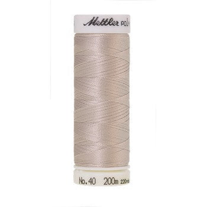 Mettler embroidery thread spool in Saturn Grey (0182) - 40wt 200m