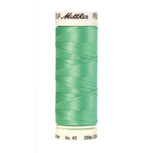 Mettler embroidery thread spool in Silver Sage (5220) - 40wt 200m