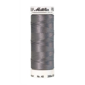 Mettler embroidery thread spool in Silvery Grey (1972) - 40wt 200m