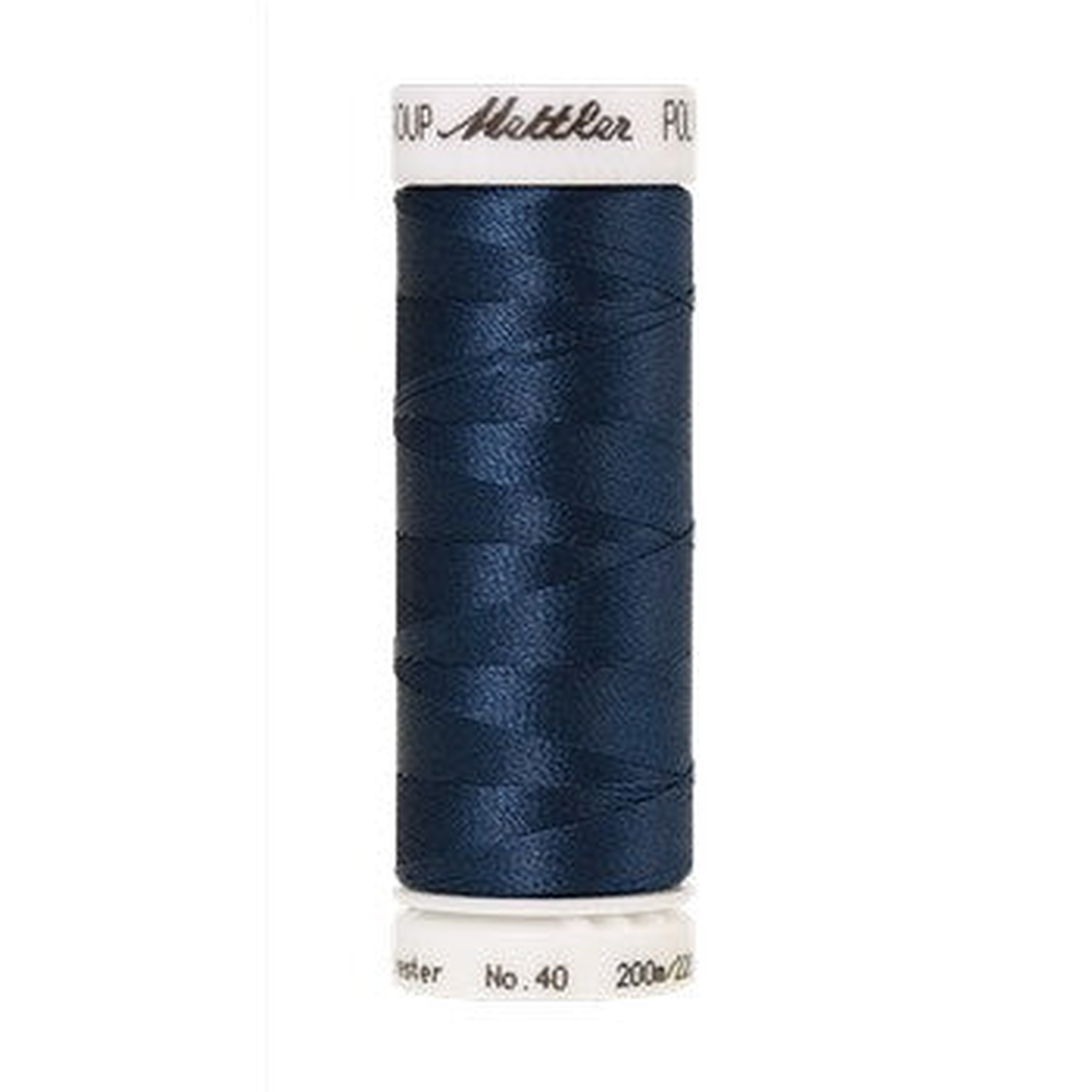 Mettler embroidery thread spool in Slate Blue (3732) - 40wt 200m