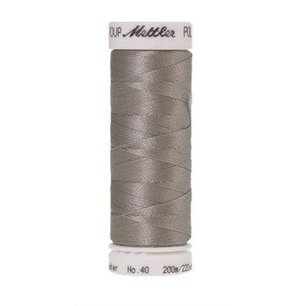 Mettler embroidery thread spool in Smoke (0131) - 40wt 200m