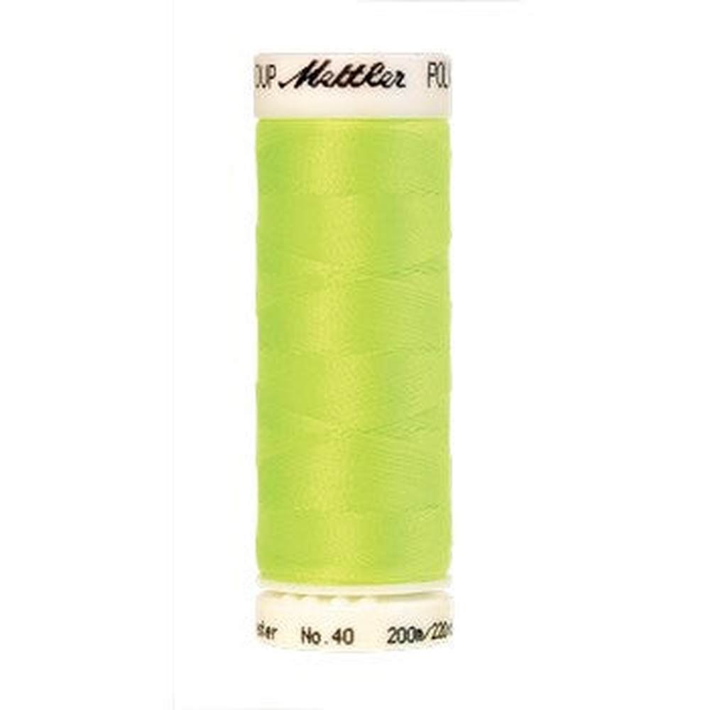Mettler embroidery thread spool in Sour Apple (5940) - 40wt 200m
