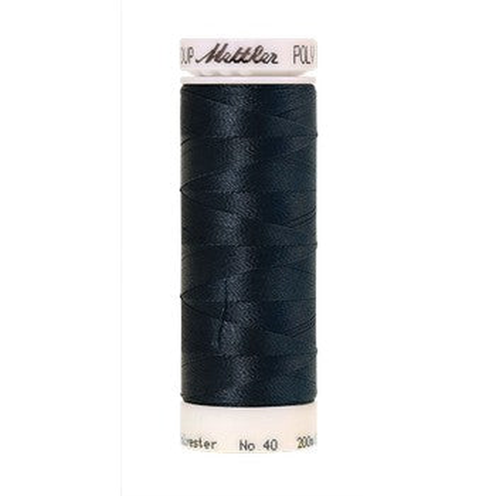 Mettler embroidery thread spool in Space (3666) - 40wt 200m