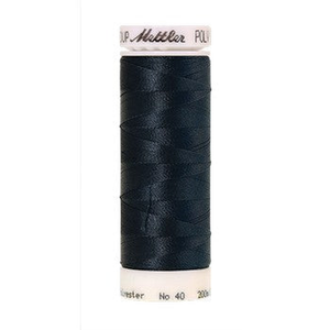 Mettler embroidery thread spool in Space (3666) - 40wt 200m