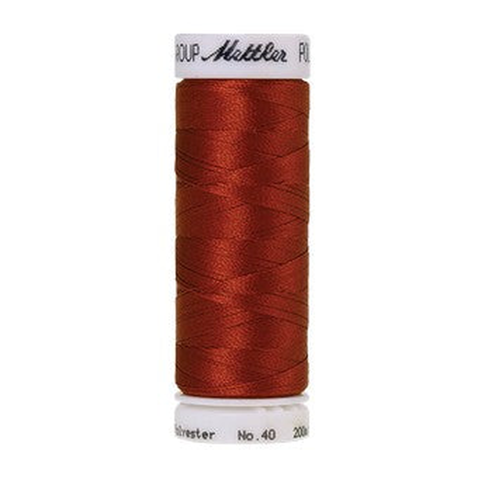 Mettler embroidery thread spool in Spice (1334) - 40wt 200m