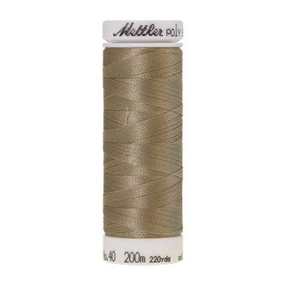 Mettler embroidery thread spool in Stone (0873) - 40wt 200m