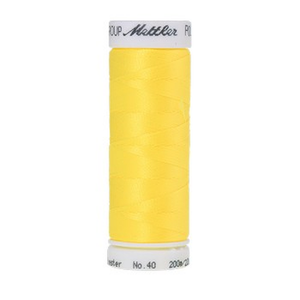 Mettler embroidery thread spool in Sun (0501) - 40wt 200m