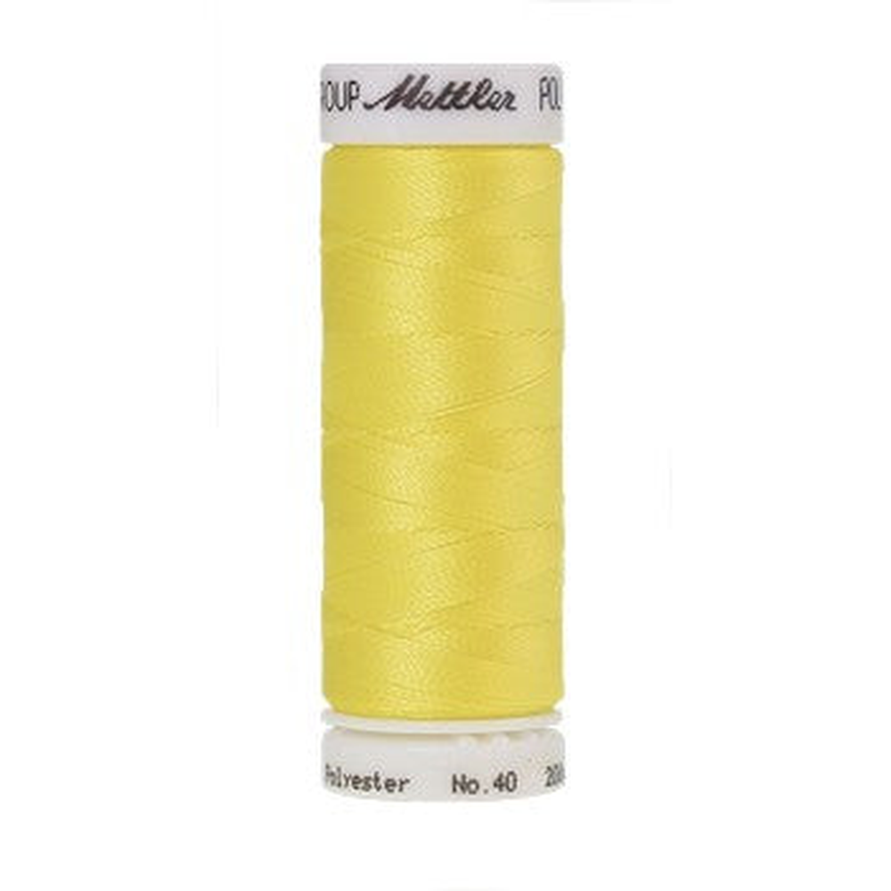 Mettler embroidery thread spool in Sunbeam (0220) - 40wt 200m