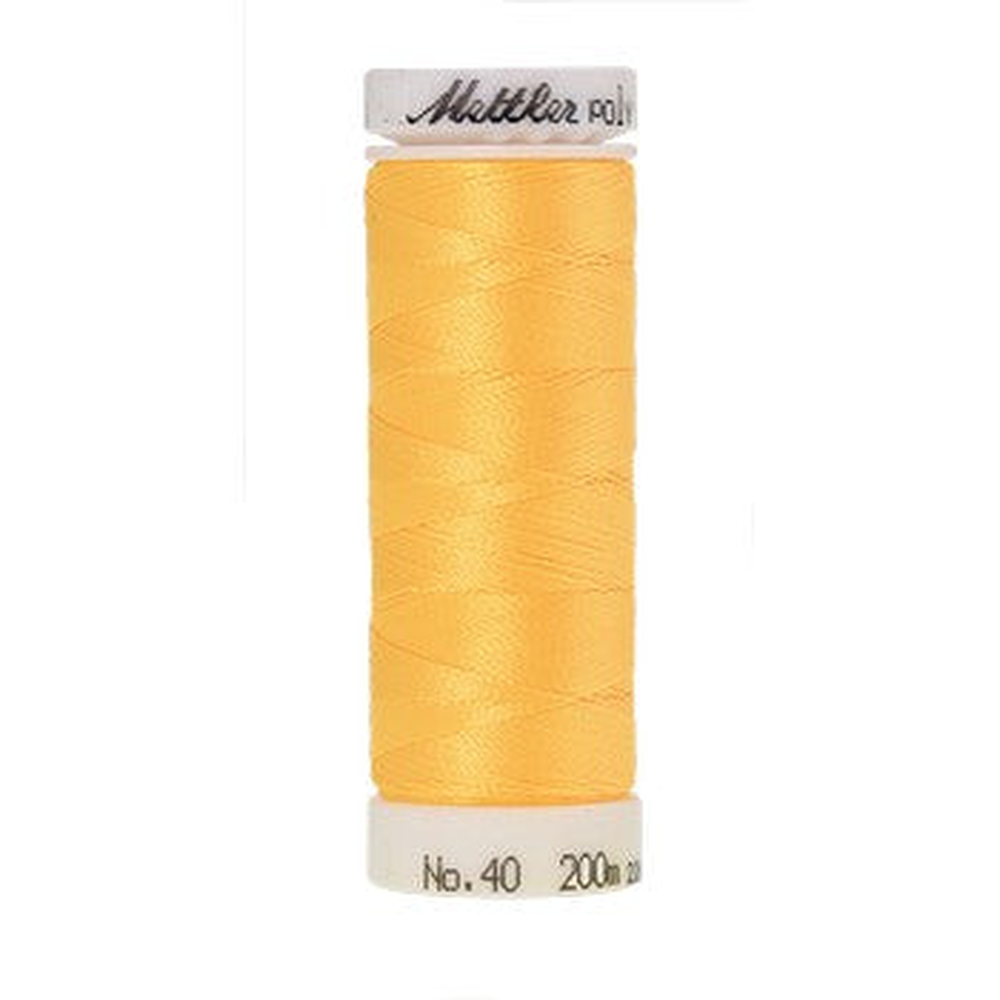 Mettler embroidery thread spool in Sunflower (0706) - 40wt 200m