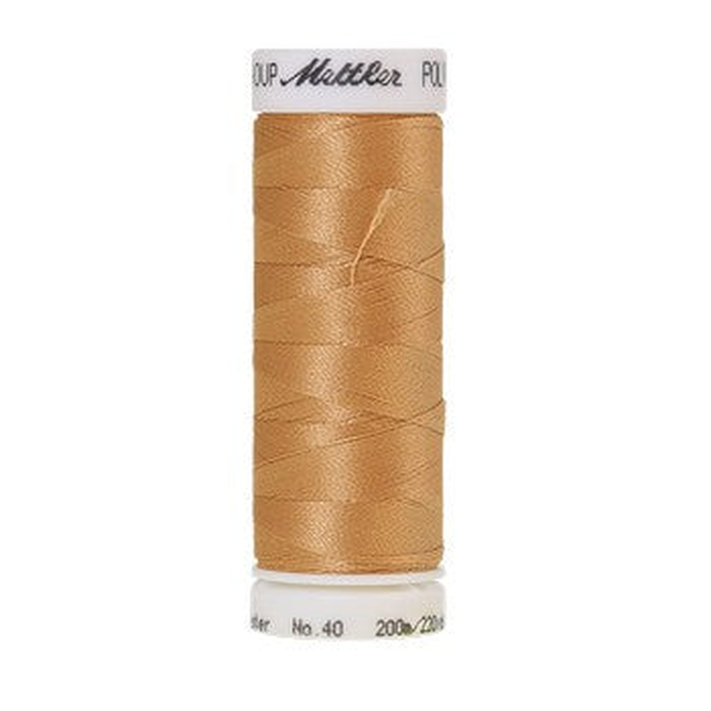 Mettler embroidery thread spool in Tan (1141) - 40wt 200m