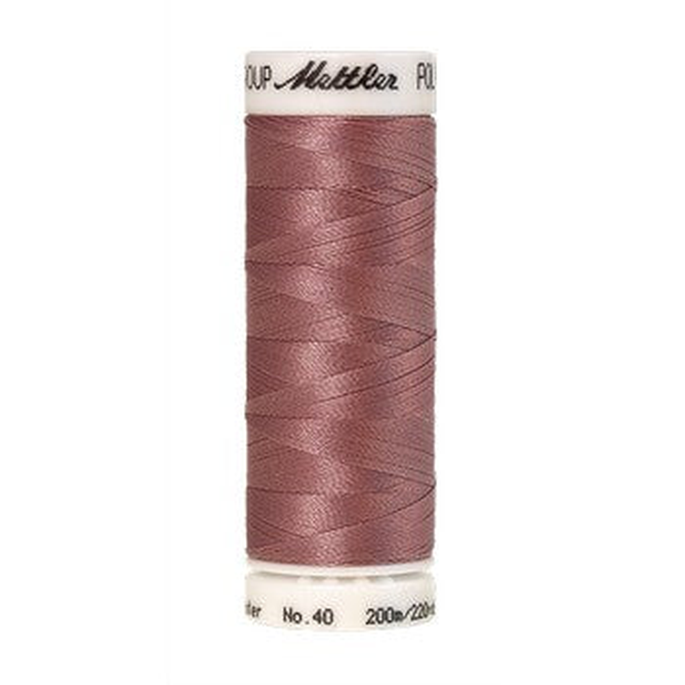 Mettler embroidery thread spool in Teaberry (2051) - 40wt 200m