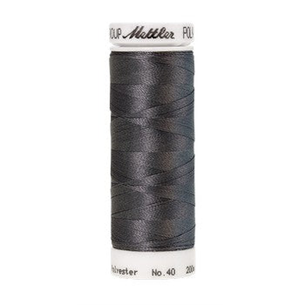 Mettler embroidery thread spool in Titanium (2564) - 40wt 200m