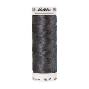 Mettler embroidery thread spool in Titanium (2564) - 40wt 200m