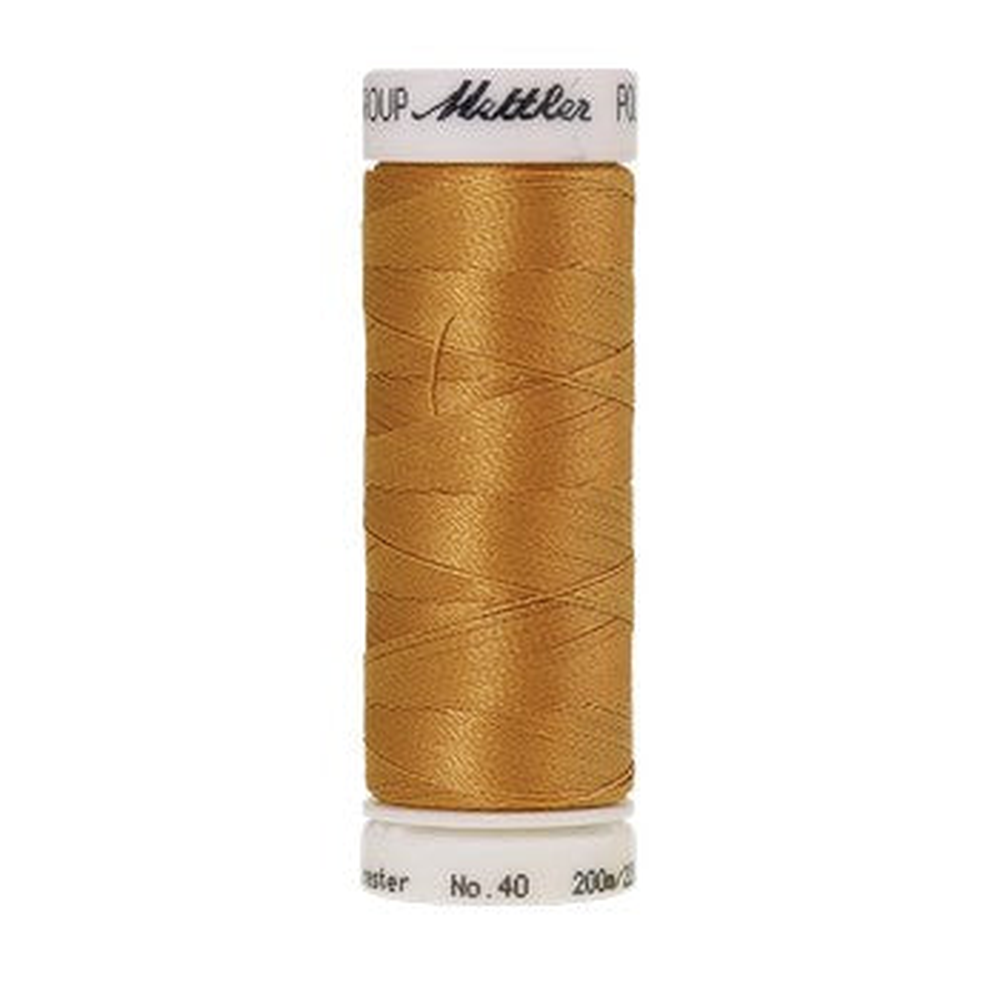 Mettler embroidery thread spool in Toffee (0842) - 40wt 200m