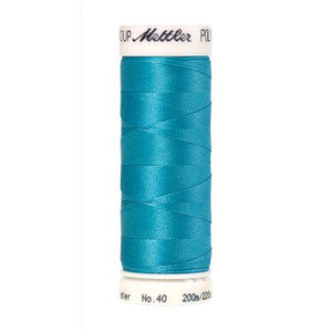Mettler embroidery thread spool in Turquoise (4111) - 40wt 200m