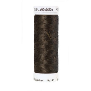 Mettler embroidery thread spool in Umber (0465) - 40wt 200m