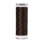 Mettler embroidery thread spool in Very Dark Brown (0576) - 40wt 200m