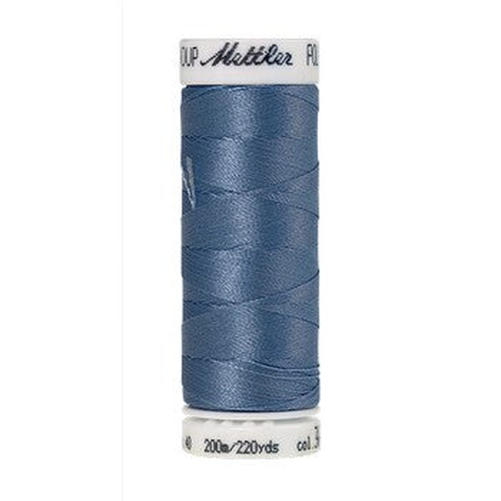 Mettler embroidery thread spool in Wedgewood (3641) - 40wt 200m